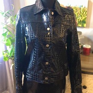 Comme Toujour leather jacket